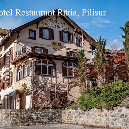 Hotel Restaurant Ratia Filisur Exterior photo